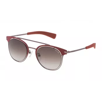 POLICE SPL158490C86 Vīriešu saulesbrilles Havana Brūns Bruņurupuča Acetāts 49mm