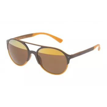 POLICE SPL163V556L2H Unisex saulesbrilles Havana Brown Gradient 55/19/140 mm