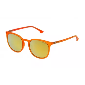 POLICE SPL343M52M03G Vīriešu saulesbrilles Havana acetāts zaļš polikarbonāts UV400 52mm