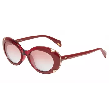 POLICE SPLA16-540VB6 Sieviešu saulesbrilles Havana Brūna Gradienta Kaķacs 54mm