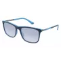 POLICE SPLA5656WTRX Vīriešu Taisnstūra Acetāta Saulesbrilles - Havana/Brūns Gradients
