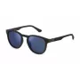 POLICE SPLF60-53U28P vīriešu taisnstūra formas polarizētas saulesbrilles, Havana rāmis, zaļas lēcas, 53mm