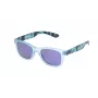 POLICE Saulesbrilles Vīriešiem S194450715B Taisnstūra Acetāta Rāmis Zili Spoguļstikli 50/22/140 mm