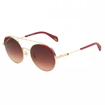 POLICE Woman SPLA9454300Y Taisnstūra saulesbrilles Havana 54mm