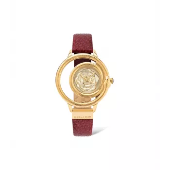 Police Women's PEWLA2008302 Quartz Analog Watch 36mm Rose Gold Stainless Steel Milanese Mesh