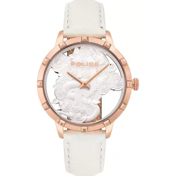 Pulkstenis POLICE PL16041MSR-01 sieviešu, rozā zelta tērauds, kvarcs, 36mm