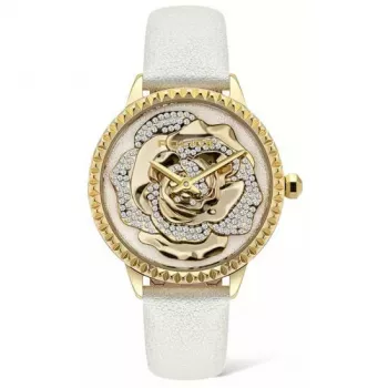 POLICE Women's PL16073BSG-01 Quartz Watch 36mm Gold Stainless Steel