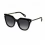 POLICE SPLN63-530700 sieviešu taisnstūra acetāta saulesbrilles, Havana/Brūnas, 53mm