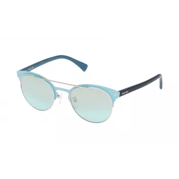 POLICE sieviešu saulesbrilles S895051W03X - acetāta rāmis, UV400 aizsardzība, 51 mm lēca