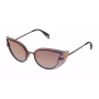 Police sieviešu saulesbrilles SPL939H86X Havana acetāts brūns gradients 63mm