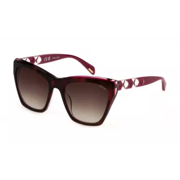 POLICE Sieviešu Saulesbrilles SPLL36-540AHL Havana Brūnas 54mm