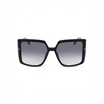 POLICE Sieviešu saulesbrilles SPLL96M560700 kaķacs formas acetāta rāmis UV400 pelēkas lēcas 56mm
