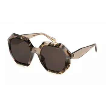 POLICE Sieviešu saulesbrilles SPLM10M540AM5 Havana Acetāts Brūns Gradient 54mm