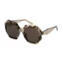 POLICE Sieviešu saulesbrilles SPLM10M540AM5 Havana Acetāts Brūns Gradient 54mm