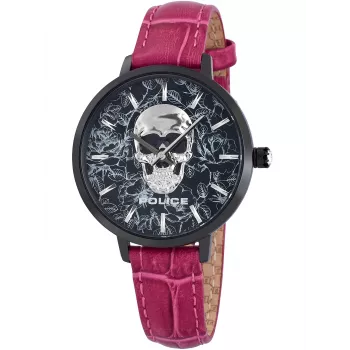 POLICE Sieviešu pulkstenis PL16032MSB-06 36mm Roze zelts Nerūsējošais tērauds Siets