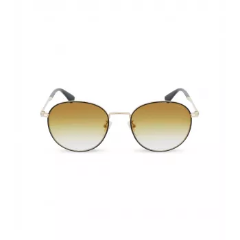 POLICE Women SPLD94-53301G Havana Acetāta Saulesbrilles ar Brūnām Polikarbonāta Lēcām UV400