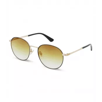 POLICE Women SPLD94-53301G Havana Acetāta Saulesbrilles ar Brūnām Polikarbonāta Lēcām UV400
