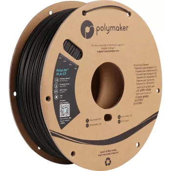Polymaker PA10001 PLA Filaments 1,75 mm 1 kg Melns