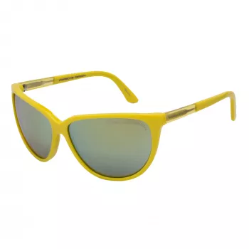 PORSCHE DESIGN Sieviešu saulesbrilles P8588-C 60/15/135 mm Melns/Pelēks