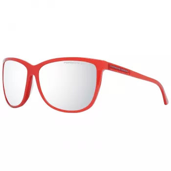 PORSCHE DESIGN Sieviešu saulesbrilles P8590-61E Pilot Nerūsējošais tērauds Gunmetal Grey Gradient 61/14/135 mm