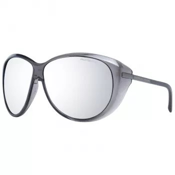 PORSCHE DESIGN Sieviešu saulesbrilles P8602-64A Melna/Pelēka 64mm