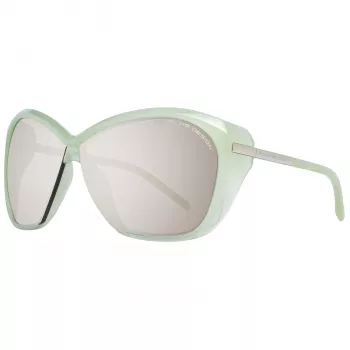 Porsche Design Sieviešu saulesbrilles P8603-66B Zelts/Brūns Pilot Aviator 66/7/115 mm