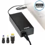 Port Connect 65W klēpjdatora lādētājs Lenovo - Slim Tip, melns