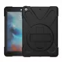 Port Designs Pro Shock 360 izturīgs un rotējošs vāciņš Samsung Galaxy Tab A9+ - Melns