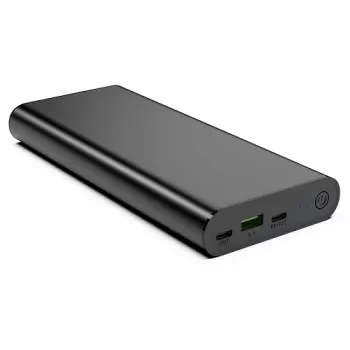 POWER PLANT ārējais akumulators 26800mAh, 100W PD, 2x USB-C, USB-A QC3.0
