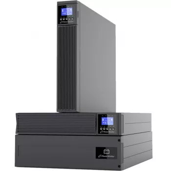 PowerWalker VFI 6000 ICR IoT 6000VA tiešsaistes dubultās pārveidošanas statīva/torņa UPS, 3U, 5400W, IoT uzraudzība