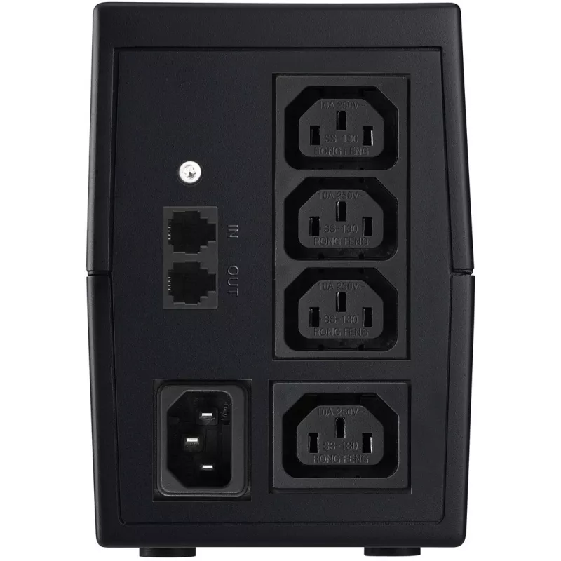PowerWalker VI 650 SHL IEC Line-Interactive UPS – 650 VA / 360 W, Tornis, 2x IEC C13