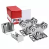 PRESONUS Trolley Package PSG 60.00P.80 Slīdošajiem Vārtiem 80x80x5 mm Sliedei