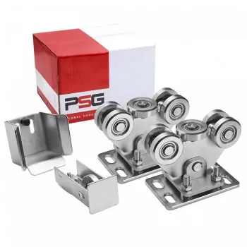PRESONUS Trolley Package PSG 60.00P.80 Slīdošajiem Vārtiem 80x80x5 mm Sliedei