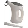 PRESSOL 3L mērkrūze ar vāku un elastīgu snīpi, balta/caurspīdīga 07623