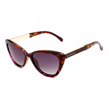 PRIVÉ REVAUX Women's Hepburn 20 Cat-Eye Saulesbrilles – Ar rokām darināts melns acetāta rāmis, polarizētas pelēkas lēcas, UV400 (58/16/145 mm)