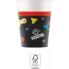 Procos Gaming Party papīra krūzes 200 ml, 8 gab. (93771)
