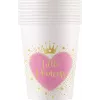 Procos My Little Princess papīra krūzes 200ml, 8 gab. 96477
