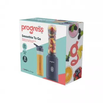 Progress EK6693PVDE Smoothie To Go Personal Blender 300 W Black/Stainless Steel
