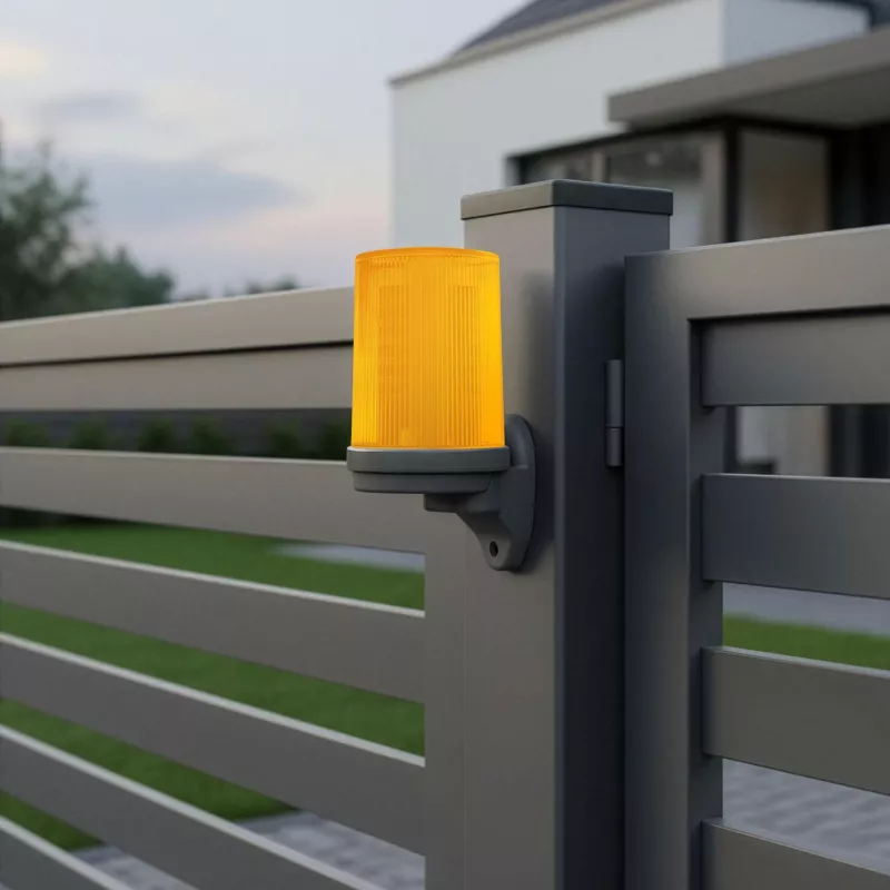 Proxima WALEC.O LED brīdinājuma lampa ar 868 MHz antenu, oranža