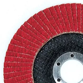 PSG Star Flex T29 SG INOX Keramikas atloku disks 125 mm, 22.23 mm caurums, P60, konisks 29. tips, nerūsējošajam tēraudam