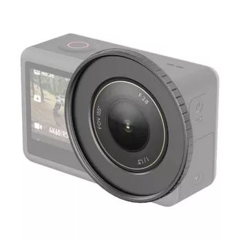 PULLER Metāla filtra rāmis DJI Action 3 / Action 4 - Melns