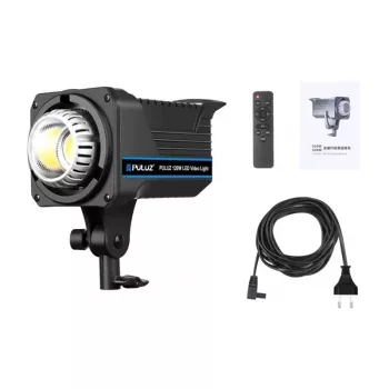 Puluz 120 W LED studijas gaisma ar krāsu temperatūras vadību un tālvadību