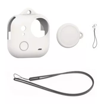 Puluz Insta360 GO Ultra silikona maciņš ar lanyard – melns