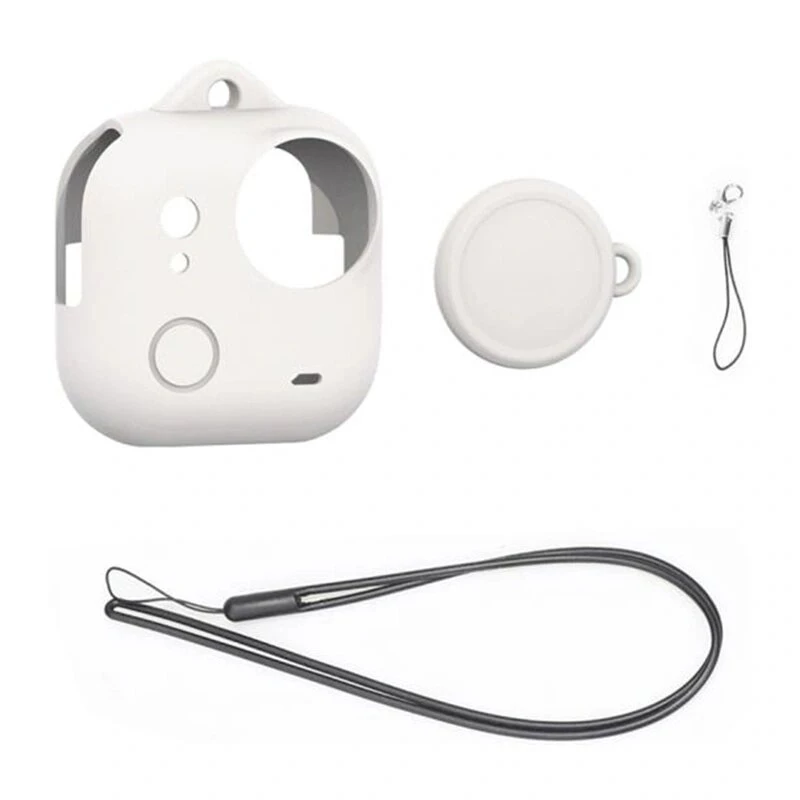 Puluz Insta360 GO Ultra silikona maciņš ar lanyard – melns