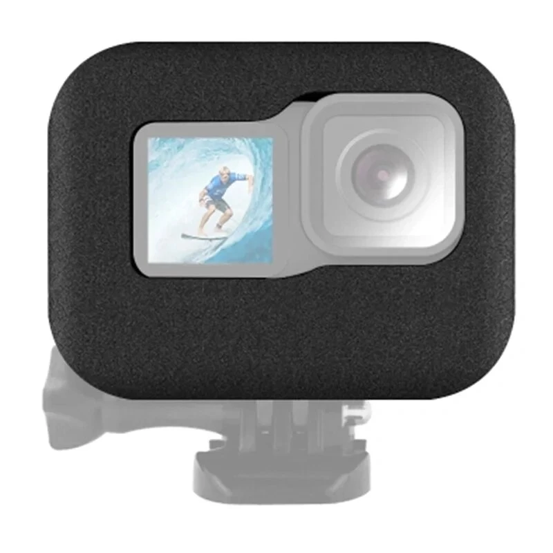 PULUZ aizsargrāmis GoPro HERO12/11/10/9 melns – atvērts dizains, cold shoe stiprinājumi, snap-on uzstādīšana