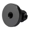 PULUZ PU145B CNC Alumīnija sakausējuma darbības kameras montāžas adapteris ar 1/4 inch tripoda vītni, melns