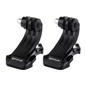 PULUZ PU20 J-Hook Mount sporta kamerām (DJI, GoPro, Insta360) 2 iepakojumā