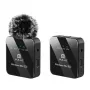 PULUZ PU3153B bezvadu lavaliera mikrofons 1 TX + 1 RX, 2.4GHz, USB-C, omnidirekcionāls kondensatora, trokšņu samazināšana, Plug-and-Play Android un PC