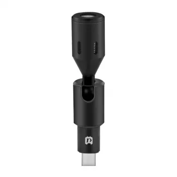 PULUZ PU425 USB-C Lavalier mikrofons ar 1.5m kabeli, Omnidirectional, Plug and Play