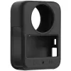 PULUZ Silikona Lēcas Vāciņš DJI Osmo Action Kamerai (Melns)